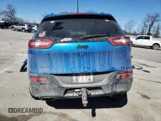 2018 Jeep Cherokee Limited with VIN 1C4PJMDX8JD571983, listed as a Copart auction lot 47087865 with 116,840 mi miles and Salvage Title. Bid and sale history available at carsss.com. Image 6.