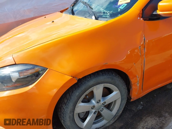 2013 Dodge Dart SXT with VIN 1C3CDFBA6DD171736, listed as a IAAI auction lot 41986652 with 141,739 mi miles. Bid and sale history available at carsss.com. Image 13.