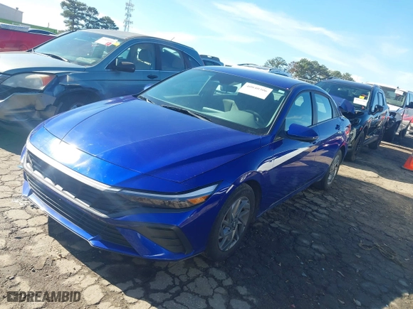 2024 Hyundai Elantra SEL with VIN KMHLM4DG7RU692937, listed as a IAAI auction lot 40840306 with 22,031 mi miles. Bid and sale history available at carsss.com. Image 17.