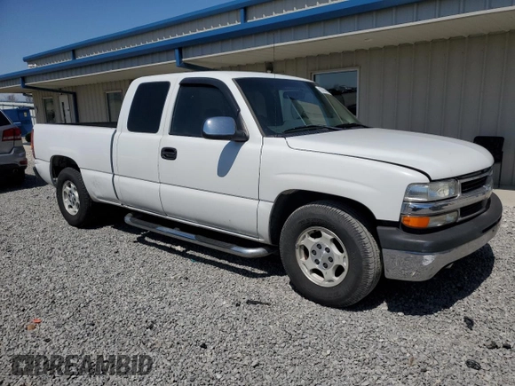 2001 Chevrolet Silverado 1500 LS with VIN 2GCEC19T711219270, listed as a Copart auction lot 52094415 with 350,450 mi miles and Salvage Title. Bid and sale history available at carsss.com. Image 4.