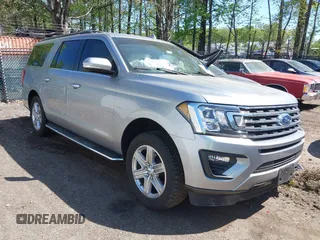 2021 Ford Expedition Max XLT with VIN 1FMJK1JTXMEA55007, listed as a IAAI auction lot 42055790 with 21,350 mi miles and . Bid and sale history available at DreamBid. Image 1.