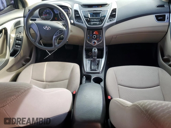 2016 Hyundai Elantra SE с VIN KMHDH4AE8GU646039, выставлен на аукционе Copart как лот 57899785 с пробегом 67 447 миль миль и Списание • Salvage title. История ставок и продаж доступна на DreamBid. Изображение 8.