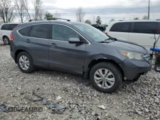 2012 Honda CR-V EX-L with VIN 2HKRM4H75CH607720, listed as a Copart auction lot 55563725 with 218,708 mi miles and Clean Title. Bid and sale history available at DreamBid. Image 4.