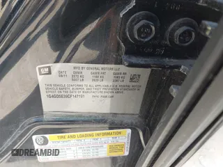 2012 Buick LaCrosse Premium 1 with VIN 1G4GD5E39CF147191, listed as a IAAI auction lot 42572618 with 168,992 mi miles and . Bid and sale history available at DreamBid. Image 9.
