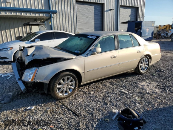 2009 Cadillac DTS 1SC z VIN 1G6KD57YX9U130916, wystawiony jako Copart lot #74964734 z przebiegiem 89 657 mil mil oraz Szkoda całkowita • Salvage title. Historia ofert i sprzedaży dostępna na DreamBid. Obrazek 1.