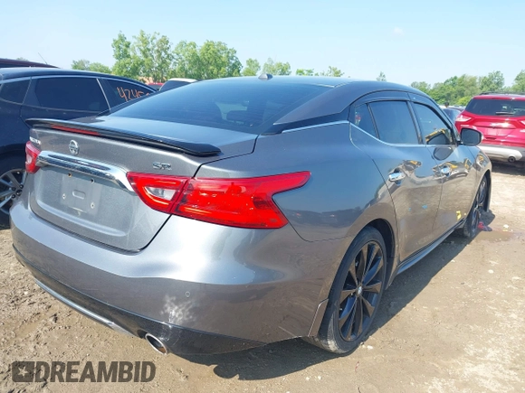 2017 Nissan Maxima SV z VIN 1N4AA6AP7HC454942, wystawiony jako IAAI lot #42447538 z przebiegiem 199 525 mil mil oraz . Historia ofert i sprzedaży dostępna na DreamBid. Obrazek 4.