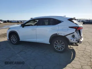 2020 Lexus NX with VIN JTJSARDZ7L5011357, listed as a Copart auction lot 51182075 with 58,908 mi miles and Salvage Title. Bid and sale history available at carsss.com. Image 2.