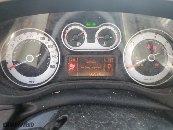 2014 FIAT 500L Lounge with VIN ZFBCFACH2EZ029928, listed as a Copart auction lot 48282765 with NaN miles and Salvage Title. Bid and sale history available at carsss.com. Image 9.
