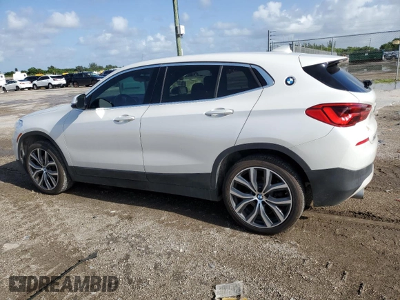 2018 BMW X2 xDrive28i with VIN WBXYJ5C38JEF74486, listed as a Copart auction lot 70311644 with 45,730 mi miles and Salvage Title. Bid and sale history available at carsss.com. Image 2.