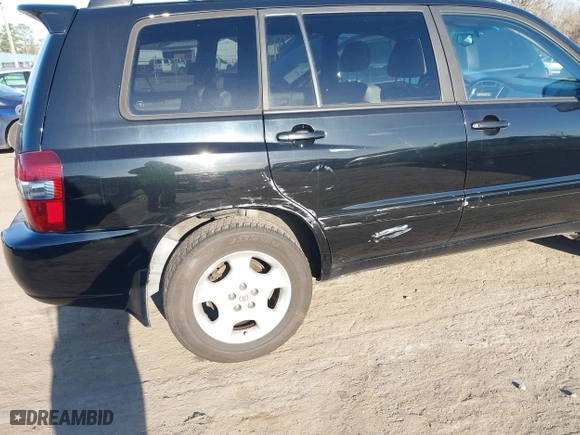 2006 Toyota Highlander w/3rd Row with VIN JTEEP21A460159872, listed as a IAAI auction lot 41841277 with 244,756 mi miles. Bid and sale history available at carsss.com. Image 6.