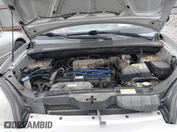 2006 Hyundai Tucson GL with VIN KM8JM12B56U480904, listed as a IAAI auction lot 41844087 with 216,322 mi miles. Bid and sale history available at carsss.com. Image 10.