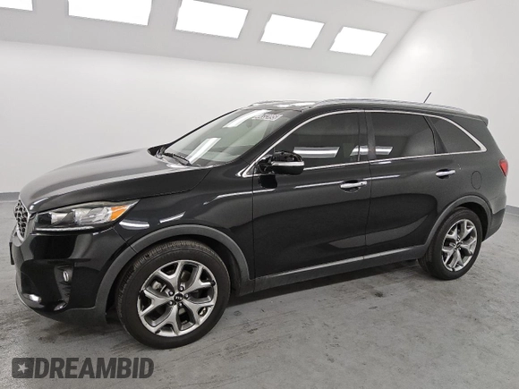 2019 Kia Sorento EX Sport с VIN 5XYPH4A56KG600625, выставлен на аукционе Copart как лот 49332895 с пробегом 83 140 миль миль и Чистый • Clean title. История ставок и продаж доступна на DreamBid. Изображение 1.
