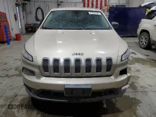 2015 Jeep Cherokee Sport with VIN 1C4PJMAB9FW575271, listed as a Copart auction lot 87958655 with 32,219 mi miles and Salvage Title. Bid and sale history available at carsss.com. Image 5.
