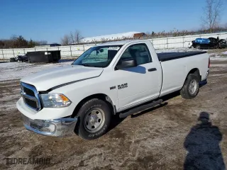 2017 Ram 1500 Tradesman with VIN 3C6JR6DT2HG728385, listed as a Copart auction lot 83290894 with 48,263 mi miles and Salvage Title. Bid and sale history available at carsss.com. Image 1.