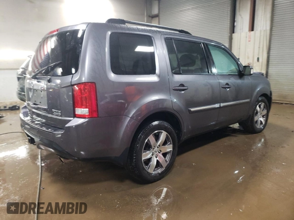 2015 Honda Pilot Touring with VIN 5FNYF4H97FB063909, listed as a Copart auction lot 51971865 with 81,609 mi miles and Salvage Title. Bid and sale history available at carsss.com. Image 3.