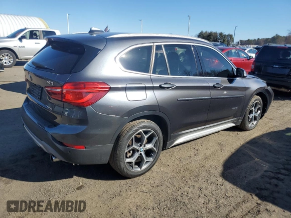 2016 BMW X1 xDrive28i with VIN WBXHT3Z3XG4A48655, listed as a Copart auction lot 46907095 with 59,845 mi miles and Salvage Title. Bid and sale history available at carsss.com. Image 3.