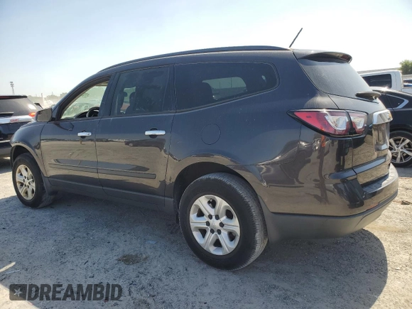 2014 Chevrolet Traverse LS z VIN 1GNKRFED0EJ342098, wystawiony jako Copart lot #57020415 z przebiegiem 143 836 mil mil oraz Szkoda całkowita • Salvage title. Historia ofert i sprzedaży dostępna na DreamBid. Obrazek 2.