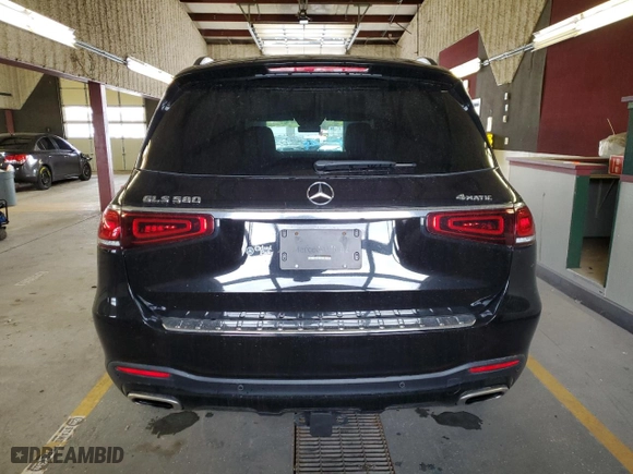 2020 Mercedes-Benz GLS with VIN 4JGFF8GE1LA270017, listed as a Copart auction lot 75921354 with 51,242 mi miles and Clean Title. Bid and sale history available at carsss.com. Image 6.