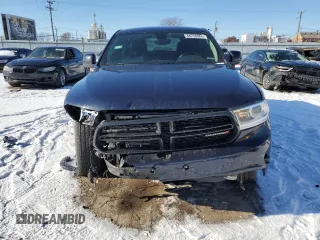 2017 Dodge Durango Special Service with VIN 1C4SDJFT9HC799565, listed as a Copart auction lot 88258065 with 125,291 mi miles and Salvage title. Bid and sale history available at DreamBid. Image 5.