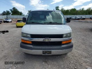 2013 Chevrolet Express Passenger LT with VIN 1GAZG1FG9D1189947, listed as a Copart auction lot 54183165 with 84,745 mi miles and Salvage title. Bid and sale history available at DreamBid. Image 5.