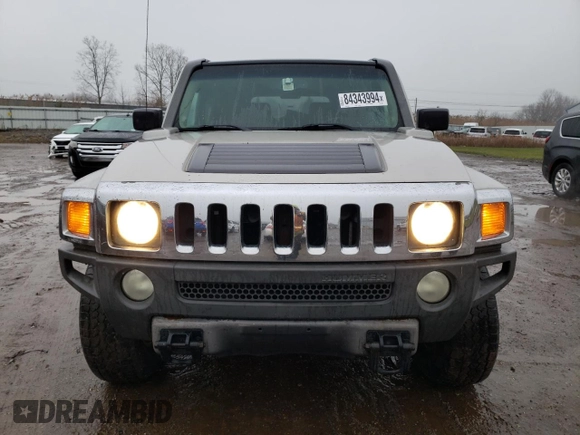 2007 Hummer H3 SUV with VIN 5GTDN13EX78106248, listed as a Copart auction lot 84343994 with 188,430 mi miles and Clean Title. Bid and sale history available at DreamBid. Image 5.