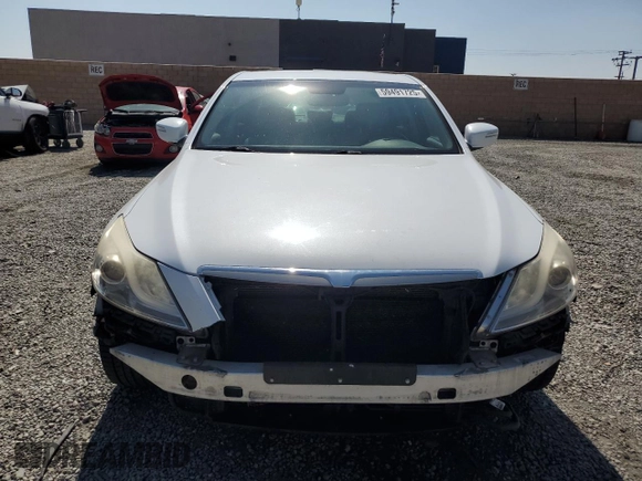 2013 Hyundai Genesis 3.8L with VIN KMHGC4DDXDU257851, listed as a Copart auction lot 59491725 with 95,844 mi miles and Salvage title. Bid and sale history available at DreamBid. Image 5.