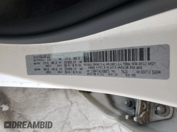 2020 Ram 1500 Big Horn с VIN 1C6RRFFG0LN288573, выставлен на аукционе Copart как лот 54189745 с пробегом 75 893 миль миль и Чистый • Clean title. История ставок и продаж доступна на DreamBid. Изображение 12.