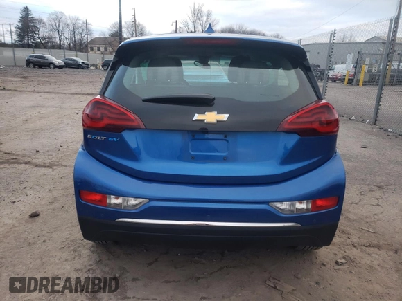 2017 Chevrolet Bolt EV LT with VIN 1G1FW6S09H4184229, listed as a Copart auction lot 71992092 with 18,828 mi miles. Bid and sale history available at carsss.com. Image 6.