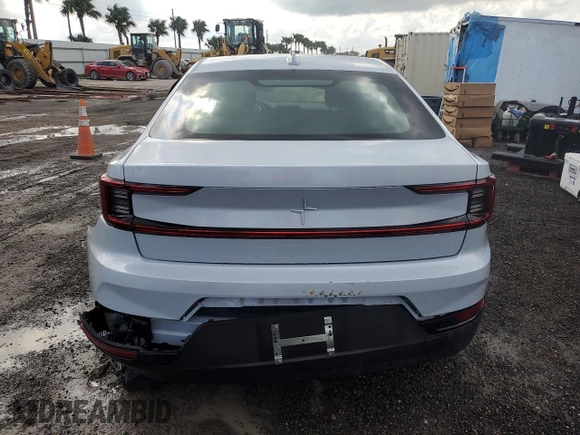 2023 Polestar 2 with VIN YSMED3KA3PL123712, listed as a Copart auction lot 78883214 with 50,352 mi miles and Clean Title. Bid and sale history available at carsss.com. Image 6.