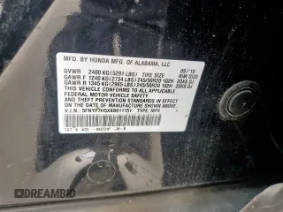 2019 Honda Passport EX-L z VIN 5FNYF7H5XKB011151, wystawiony jako Copart lot #54422535 z przebiegiem 74 277 mil mil oraz Szkody całkowita. Historia ofert i sprzedaży dostępna na DreamBid. Obrazek 14.