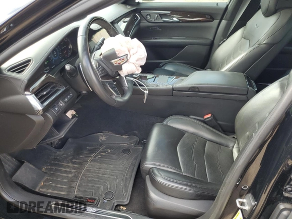 2018 Cadillac CT6 Sport AWD with VIN 1G6KP5R66JU113957, listed as a Copart auction lot 73043964 with 48,645 mi miles and Salvage title. Bid and sale history available at DreamBid. Image 7.