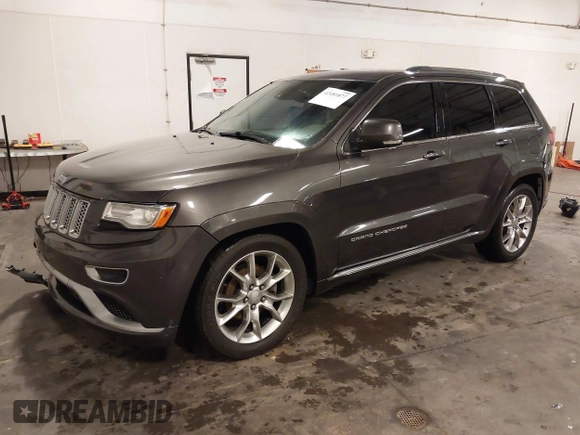 2015 Jeep Grand Cherokee Summit with VIN 1C4RJFJG4FC634129, listed as a IAAI auction lot 42481877 with 149,087 mi miles and . Bid and sale history available at DreamBid. Image 19.