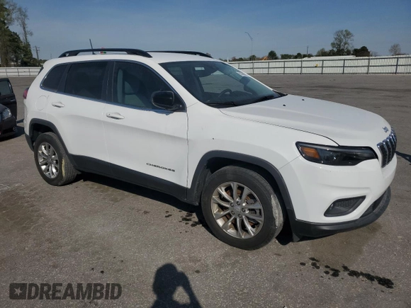 2022 Jeep Cherokee Latitude Lux with VIN 1C4PJLMN4ND524075, listed as a Copart auction lot 51060215 with 57,056 mi miles and Clean title. Bid and sale history available at DreamBid. Image 4.