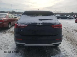 2022 Audi Q3 Premium with VIN WA1AUCF34N1001093, listed as a Copart auction lot 42963393 with 21,932 mi miles. Bid and sale history available at carsss.com. Image 6.