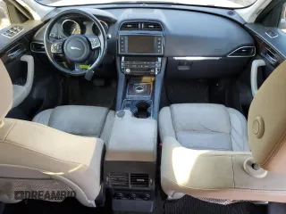2017 Jaguar F-PACE 20d Prestige with VIN SADCK2BN4HA085821, listed as a Copart auction lot 47063215 with 130,480 mi miles and Clean Title. Bid and sale history available at carsss.com. Image 8.
