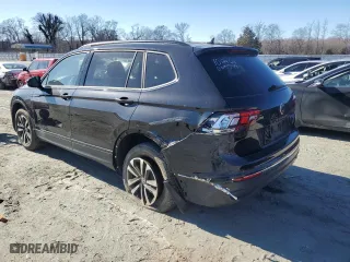 2022 Volkswagen Tiguan S with VIN 3VV0B7AX7NM131799, listed as a Copart auction lot 89340755 with 22,598 mi miles and Salvage Title. Bid and sale history available at carsss.com. Image 2.