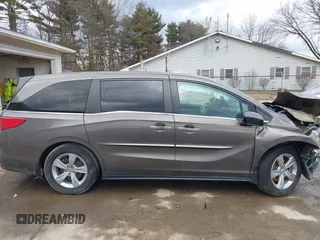 2019 Honda Odyssey EX with VIN 5FNRL6H50KB097304, listed as a IAAI auction lot 41659899 with 128,641 mi miles. Bid and sale history available at carsss.com. Image 13.