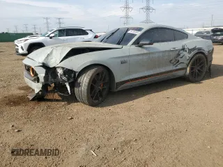 2021 Ford Mustang Mach 1 z VIN 1FA6P8R05M5550803, wystawiony jako Copart lot #54708395 z przebiegiem Nie podano mil oraz Szkoda całkowita • Salvage title. Historia ofert i sprzedaży dostępna na DreamBid. Obrazek 1.