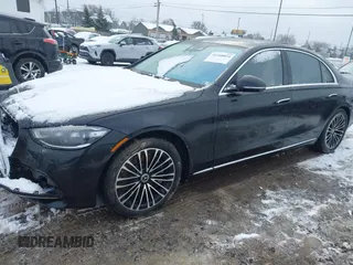 2023 Mercedes-Benz S-Class S 500 with VIN W1K6G6DB3PA219453, listed as a IAAI auction lot 41160024 with 29,196 mi miles. Bid and sale history available at carsss.com. Image 17.