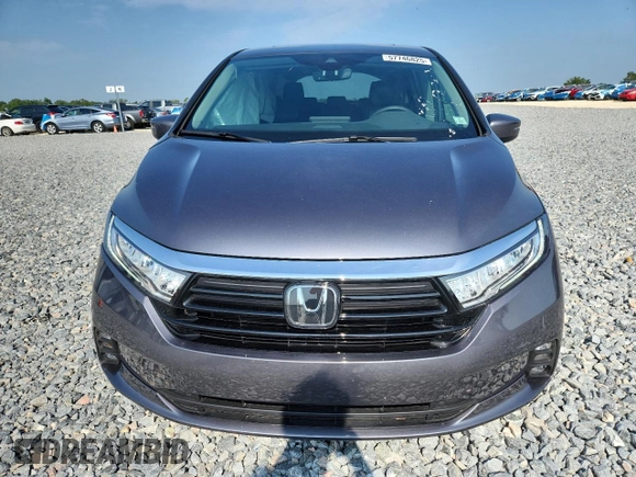 2023 Honda Odyssey EX-L с VIN 5FNRL6H61PB052646, выставлен на аукционе Copart как лот 57746825 с пробегом 19 949 миль миль и Списание • Salvage title. История ставок и продаж доступна на DreamBid. Изображение 5.