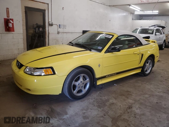 2003 Ford Mustang Deluxe with VIN 1FAFP44473F398549, listed as a Copart auction lot 56190165 with 135,386 mi miles and Salvage title. Bid and sale history available at DreamBid. Image 1.