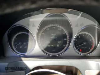 2011 Mercedes-Benz C 300 Sport with VIN WDDGF8BB5BR144268, listed as a Copart auction lot 53748895 with 189,233 mi miles and Salvage title. Bid and sale history available at DreamBid. Image 9.