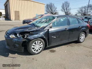 2013 Ford Focus S with VIN 1FADP3E28DL143460, listed as a Copart auction lot 48893115 with 112,552 mi miles and Salvage Title. Bid and sale history available at carsss.com. Image 1.