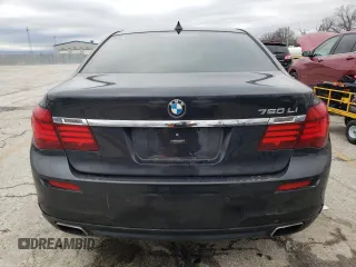 2013 BMW 7 Series 750Li with VIN WBAYE8C5XDD131670, listed as a Copart auction lot 44217435 with 80,122 mi miles and Salvage title. Bid and sale history available at DreamBid. Image 6.