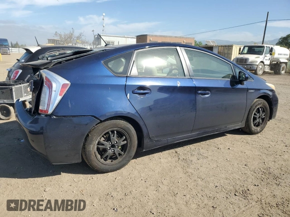 2012 Toyota Prius One with VIN JTDKN3DU9C1577665, listed as a Copart auction lot 52639725 with 193,980 mi miles and Salvage Title. Bid and sale history available at DreamBid. Image 3.