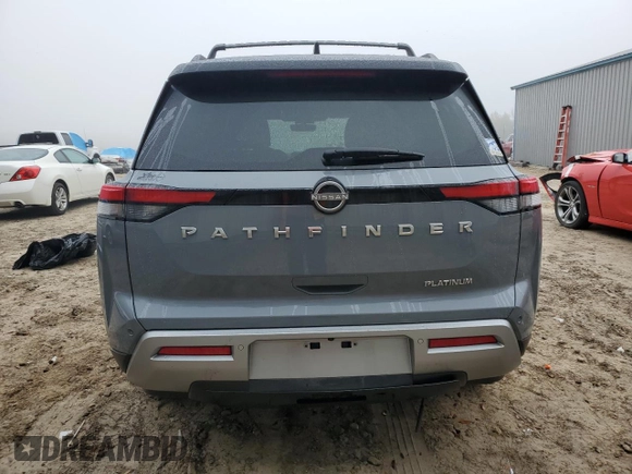 2024 Nissan Pathfinder Platinum z VIN 5N1DR3DH6RC259379, wystawiony jako Copart lot #43399045 z przebiegiem 19 750 mil mil oraz Szkoda całkowita • Salvage title. Historia ofert i sprzedaży dostępna na DreamBid. Obrazek 6.