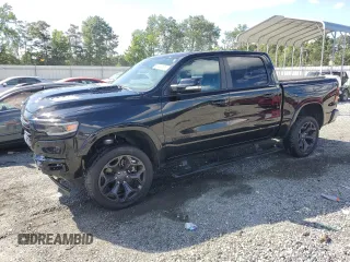 2020 Ram 1500 Limited with VIN 1C6SRFHT5LN291691, listed as a Copart auction lot 61497125 with 48,221 mi miles and Salvage title. Bid and sale history available at DreamBid. Image 1.