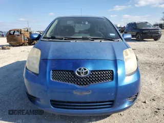 2008 Toyota Yaris with VIN JTDJT923285179759, listed as a Copart auction lot 89194665 with 258,440 mi miles and Salvage Title. Bid and sale history available at carsss.com. Image 5.