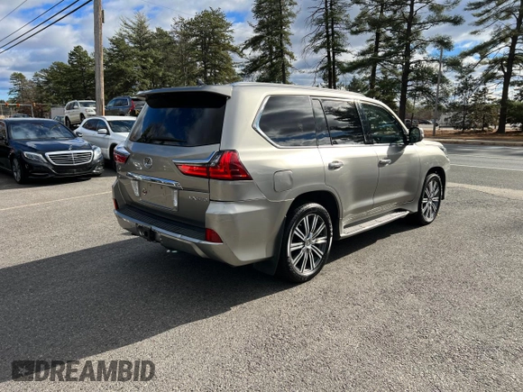 2016 Lexus LX 570 with VIN JTJHY7AX7G4203810, listed as a Copart auction lot 80800914 with 296,703 mi miles and Clean Title. Bid and sale history available at DreamBid. Image 4.
