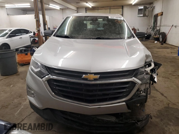 2021 Chevrolet Equinox LS with VIN 3GNAXHEV6MS149800, listed as a Copart auction lot 46214275 with 49,107 mi miles and Non Repairable. Bid and sale history available at DreamBid. Image 5.